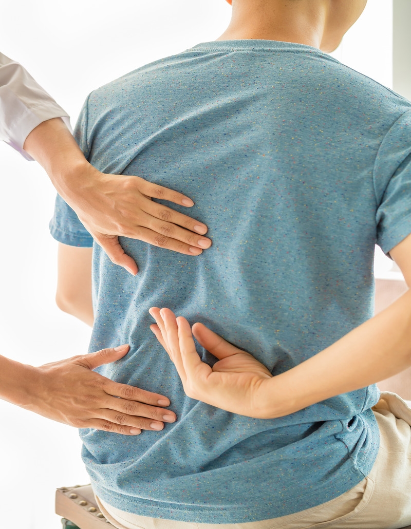 Illustration of lower back pain causes
