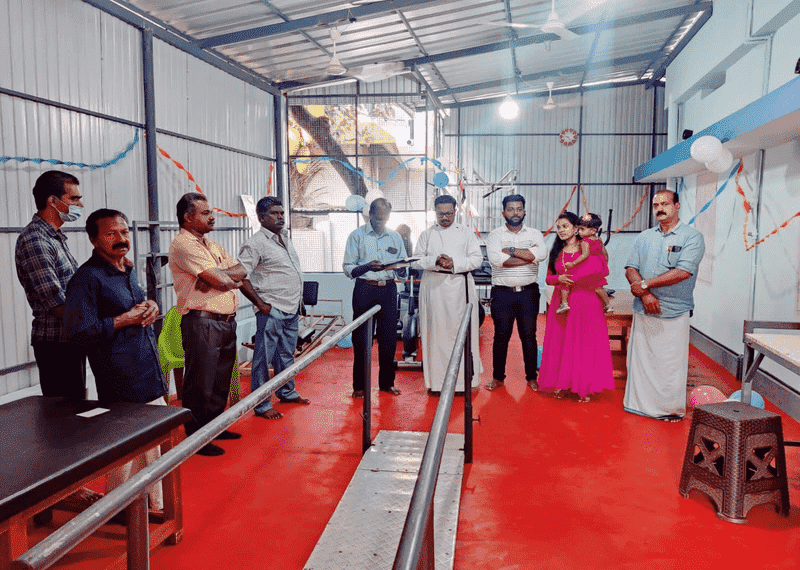 Praying equipment at Newlife Physiotherapy, Thiruvananthapuram